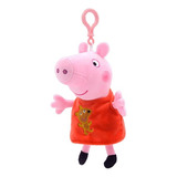 Peppa Pig Con Oso Teddy / Peluche Original 16cm 