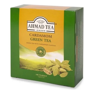 Té verde Ahmad Tea con cardamomo en hojas sueltas 150 g | MercadoLibre