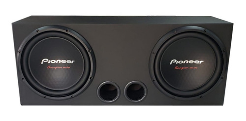 Caixa De Som Pioneer Dupla 2 Cara Preta Champion Tsw312 Novo