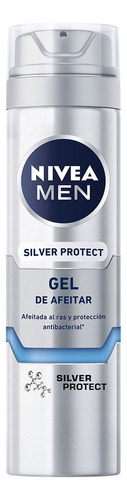 Gel Para Afeitar Nivea Men Silver Prote - mL a $192