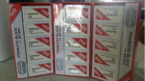 3 Dorco Rojas 100 Pz Cada Dorco 