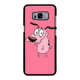 Funda Protector Para Samsung Galaxy Coraje Perro Cobarde