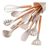 Juego De Utensilios De Cocina De Silicona, 12 Piezas