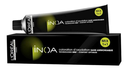 Tinte Loreal Inoa 8.13 Rubio Claro Ceniz - g a $523