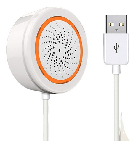 Zigbee Wifi Siren 3 In 1 Wifi Sound Light Sensor 90db