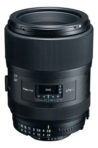 Lente Tokina Atx-i 100mm F2.8 Ff Macro Nikon F