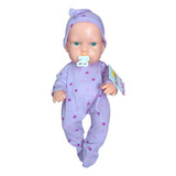 Bebote Cata Body Lila Muñeca 28cm Bebe Articulado Rayito