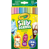 Fibras Marcadores Crayola Aromas DeLG T Ofi X10 Colores