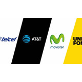 Recarga Telefónica 50 Telcel Movistar Unefon At&t