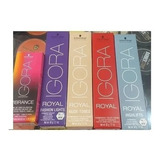  Tinte Igora  Royal Schwarzkopf Sin Peróxido Tono 4.6