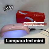 Mini Lámpara Led Uv Secado Para Geles Y Acrílico 