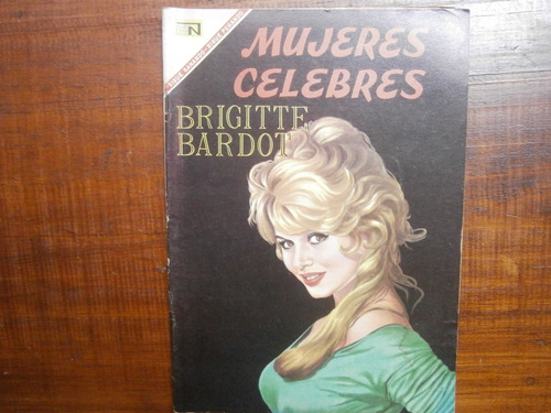 Brigitte Bardot Mujeres Celebres # 72 Ed. Novaro Mexico 1967