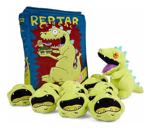 Peluche Cereal Reptar Rugrats Kidrobot Carlitos Nuevo