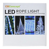 Manguera Led De Exterior, Cbconcept 120vlr50ft-cw 50 Pies 12