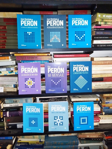Perón Lote X 9 Libros De Peronismo (detalle En Publicacion)