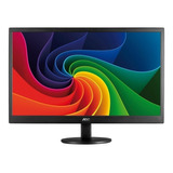 Monitor Aoc E1670swu Led 15.6  Preto 100v/240v