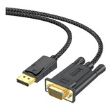 Femoro Cable Displayport A Vga De 6 Pies, Puerto De Pantalla