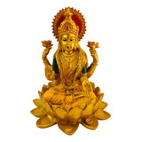 Imagen Estatuilla Lakshmi Laxmi India Resina 15cm- Envios! 