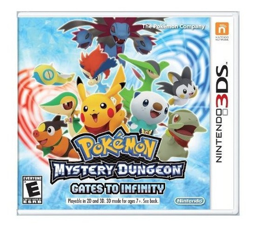 Jogo Pokemon Mystery Dungeon Gates To Infinity 3ds Fisica