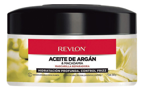 Mascarilla Reparadora De Cabello Revlon Aceite De Argan 300g