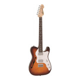 Guitarra Eléctrica Telecaster Thinline Vintage V72 Tobacco