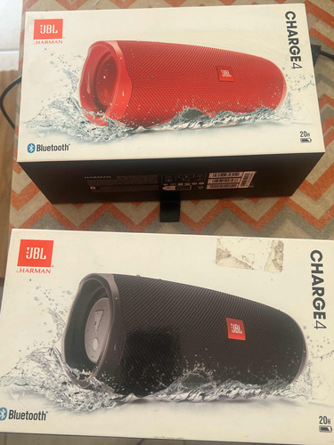 Jbl Charge 4 Negro Y Rojo Como Nuevos 