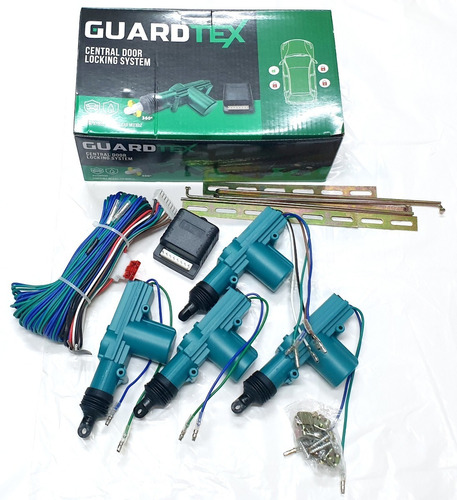 Kit Traba Puerta Universal 4 Motores Y Central Guardtex