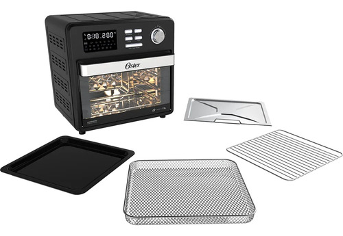 Forno E Fryer 15l Oster Multifunções Compact 10 Em 1 Ofor160