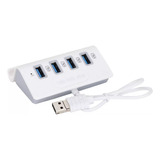 Adaptador De Hub Otg De Interfaz Múltiple Usb De 4 Puertos