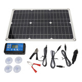 Cargador Lento De Batería Solar De 100 W Y 18 V, Portátil