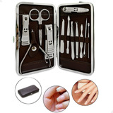 Kit Manicure Pedicure Profissional Ou Iniciante 12 Peças