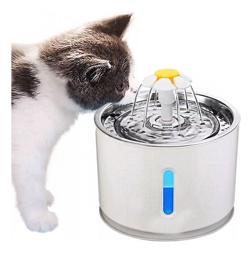Bebedouro Fonte Pet Gato Cachorro Filtro Água Elétrico 2,4l