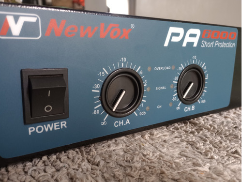 Amplificador Potência Pa 6000 New Vox (staner)