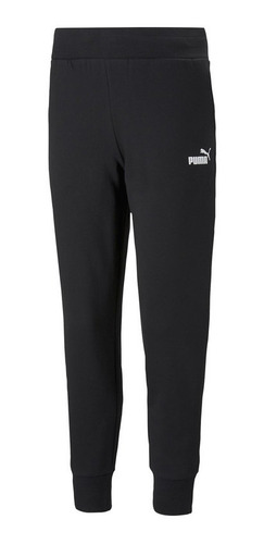 Pantalon Puño Puma Essentials Fl Cl Negro Mujer