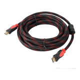 Cable Hdmi 3d 4k 10 Metros Ultra Hd 18.3gbps Oro V2.0 Envío
