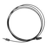 2m Mini 3.5mm Plug Cable De Audio Óptico Spdif Fibra Óptica