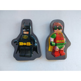 Pack De 2 Cajitas Metálicas Batman Lego Mc Donalds