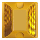 Pack X 10 Tachas Amarillas Reflectivas P/ Señalización Vial