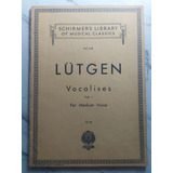 Antigua Partitura Lütgen Vocalises Vol 1 Ian 484