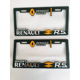 Par Porta Placas Autos Renault Rs