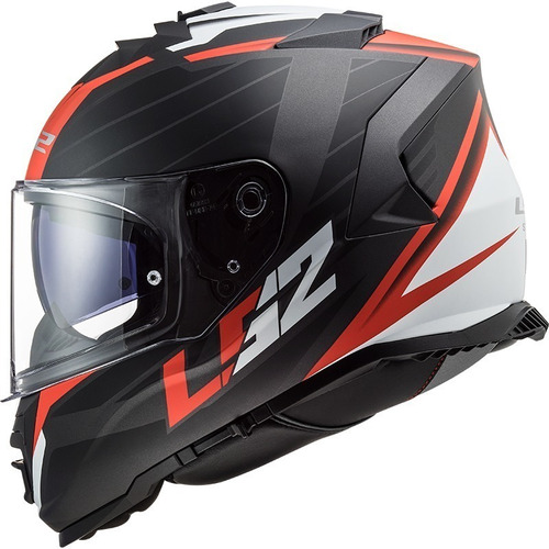 Casco Moto Integral Ls2 800 Storm Nerve + Pinlock Plan Fas