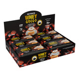 Whey Grego Bar Cx 12un (480g) - Nutrata Promoção Lançamento Sabor Coffe Cappuccino