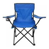 Silla  Plegable Con Soporte Para Vaso Camping Parque Playa