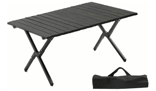 Mesa Plegable Portátil De Aluminio Exterior Jardin 90cm