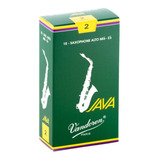 10 Palheta Sax Alto Vandoren Java N 2 Original Profissional