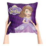 Souvenir 5 Almohadas 20x20 Cm Princesa Princesita Sofia