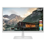 Monitor Hq Led Full Hd Widescreen 19.5  Branco Hdmi