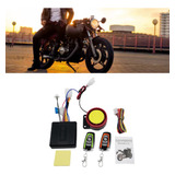 Alarma Antirrobo Para Motocicleta, Control Remoto, Arranque