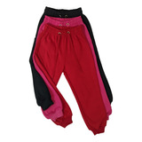 Kit De 3 Calça Moletom Feminino Moletinho Infantil 