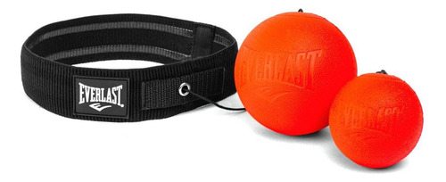 Everlast P00002715 Powerlock Reflex Ball Rojo